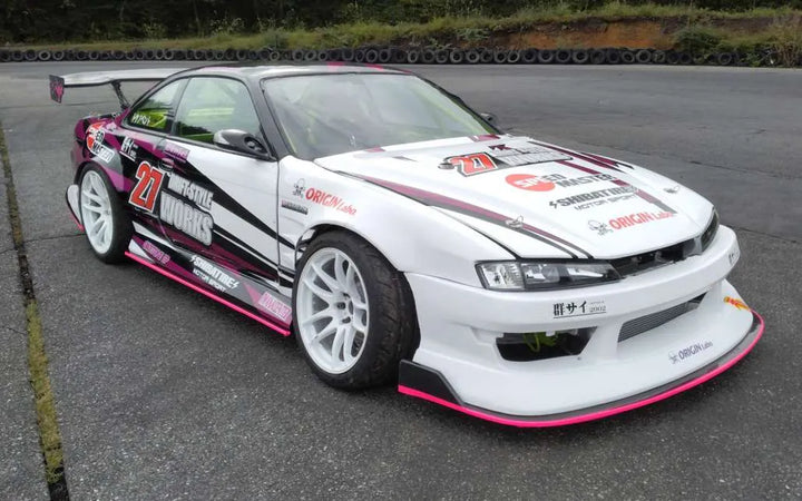 Origin Lab | Front Fenders Type 4 +75mm for Nissan Silvia S14 Kouki 240SX