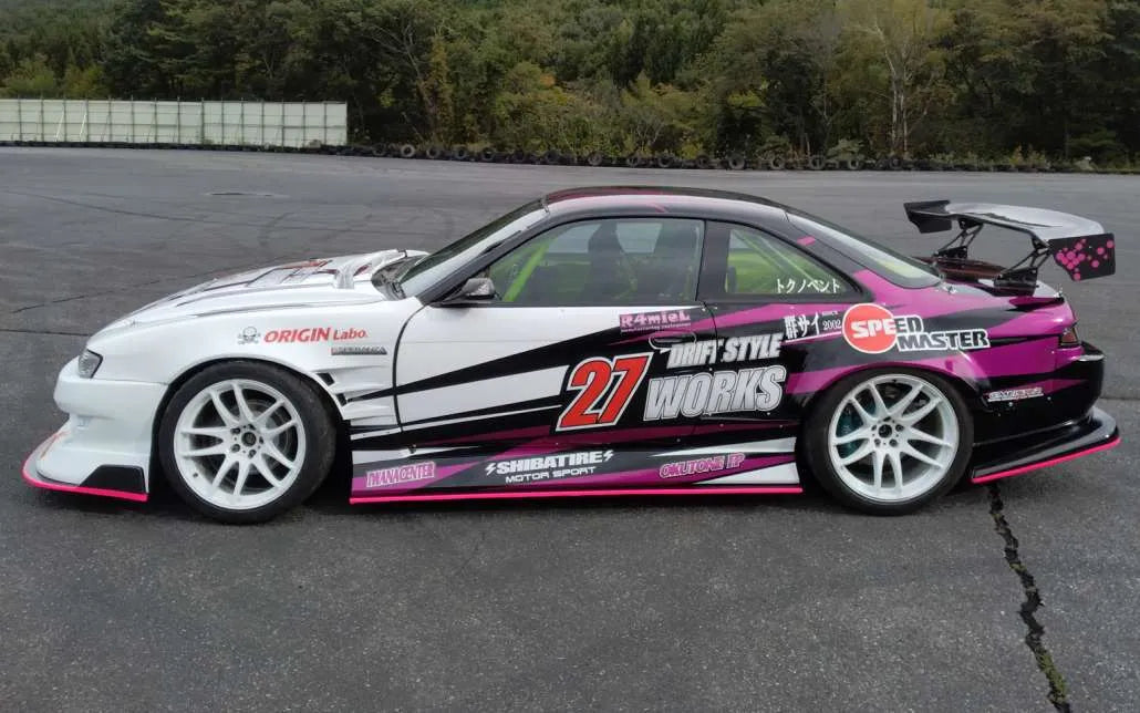 Origin Lab | Front Fenders Type 4 +75mm for Nissan Silvia S14 Kouki 240SX