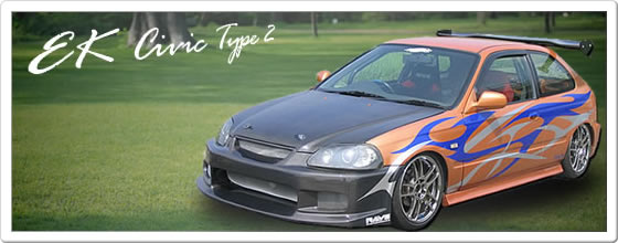 Arios | Front Lip Spoiler Type 2 for Honda Civic (EK)