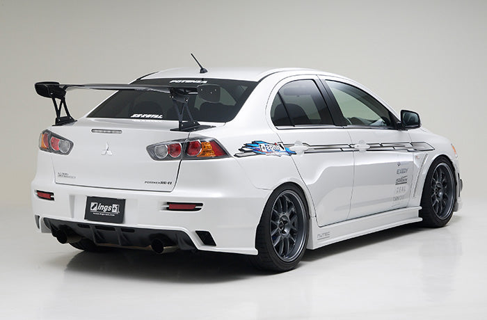 Ings +1 | N-Spec Rear Bumper for Mitsubishi Lancer Evolution X (CZ4A) image 2