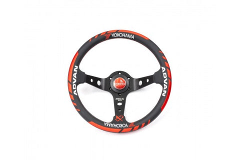 Vertex x Advan Collaboration Steering Wheel (Leather; Version 2)