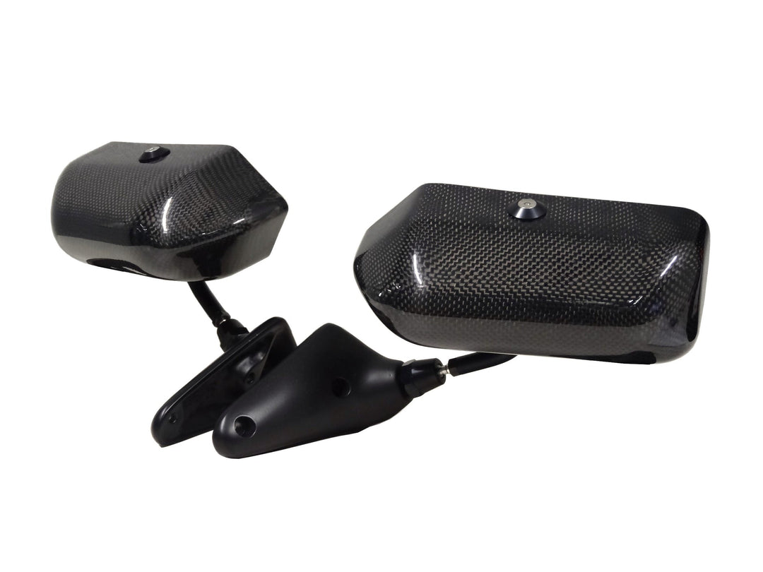 Craft Square | Touring Competition Dry Carbon Mirrors TCA/R-N1 - Blue Anti-Glare for Lotus Elise S2
