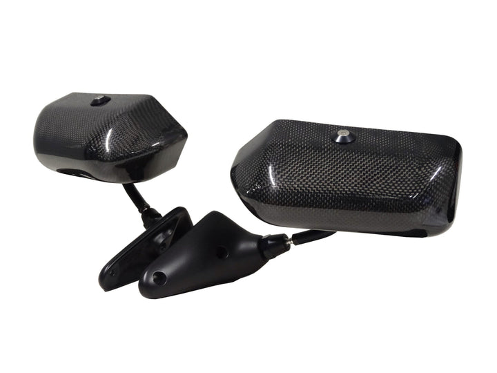 Craft Square | Touring Competition Dry Carbon Mirrors TCA/R-N1 - Blue Anti-Glare for Lotus Elise S2