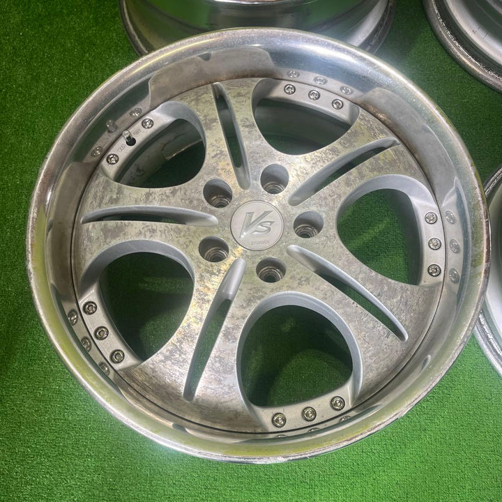 WORK VS-SD2 18x8+33 and 18x8+38 5x114.3 wheel set - photo 2