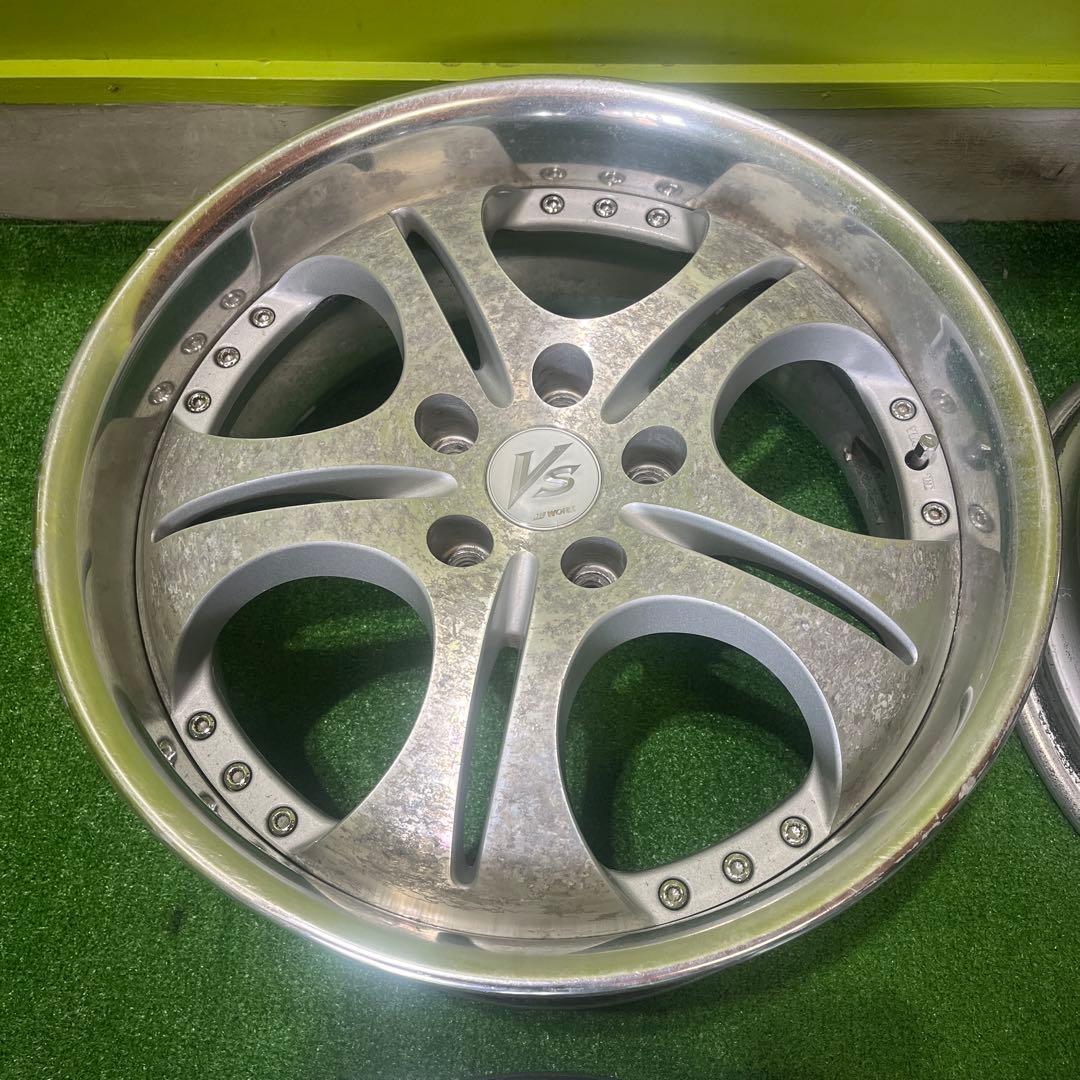 WORK VS-SD2 18x8+33 and 18x8+38 5x114.3 wheel set - photo 3
