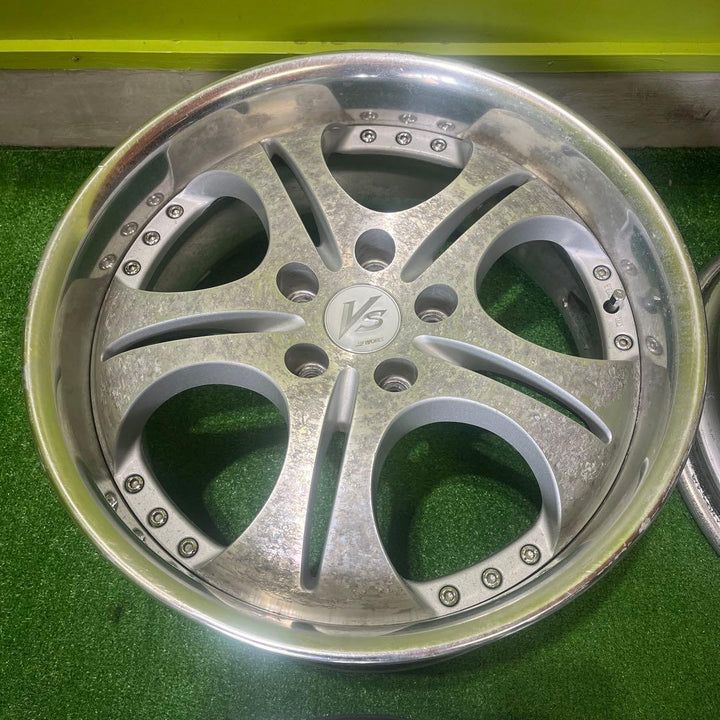 WORK VS-SD2 18x8+33 and 18x8+38 5x114.3 wheel set - photo 3