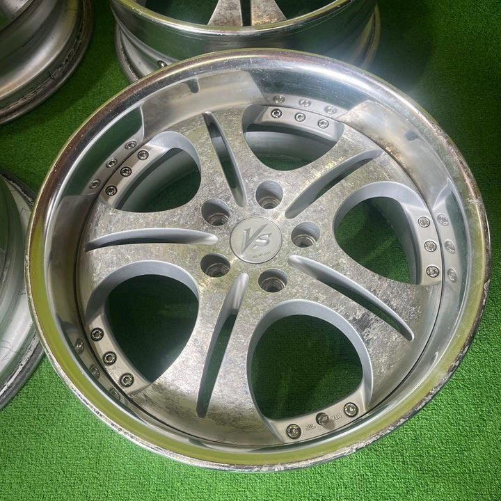 WORK VS-SD2 18x8+33 and 18x8+38 5x114.3 wheel set - photo 4