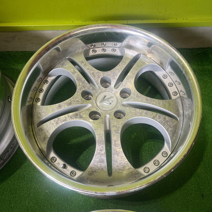 WORK VS-SD2 18x8+33 and 18x8+38 5x114.3 wheel set - photo 5
