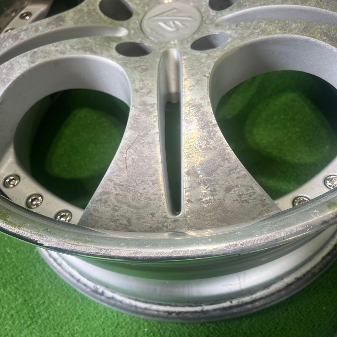 WORK VS-SD2 18x8+33 and 18x8+38 5x114.3 wheel set - photo 6