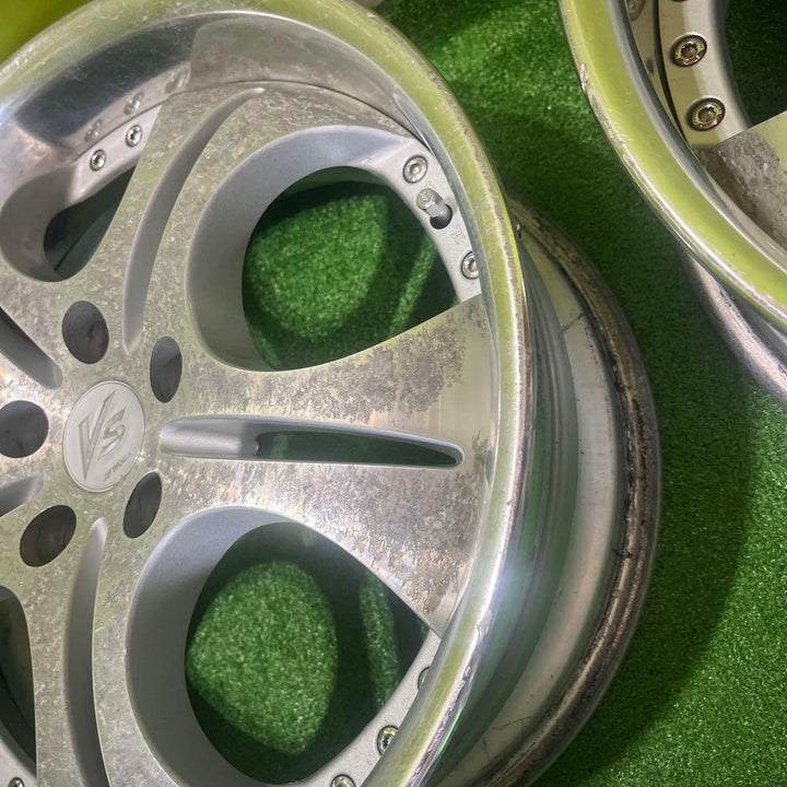 WORK VS-SD2 18x8+33 and 18x8+38 5x114.3 wheel set - photo 8