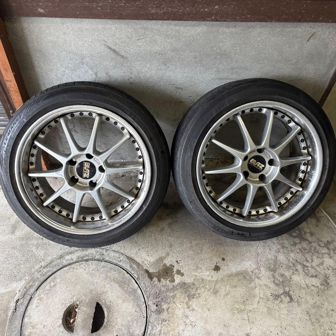 Blitz 03 17x9+41 5x114.3 wheel pair - photo 1
