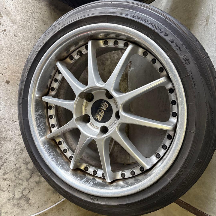 Blitz 03 17x9+41 5x114.3 wheel pair - photo 2