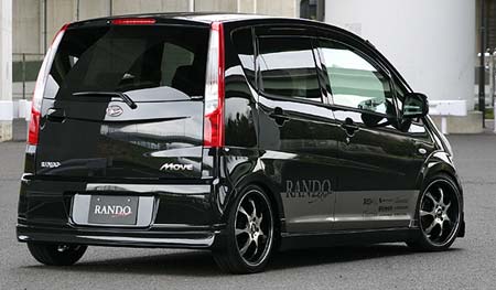 Aero Tech | Body Kit for Daihatsu Move (L175S/L185S) - Rear Lip