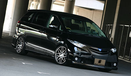 Aero Tech | Rando Black Edition Body Kit for Toyota Estima Hybrid (AHR20W) Early Model - Front Bumper (with fog lamp & cover)