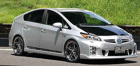 Aero Tech | Rando Black Edition Body Kit for Toyota Prius ZVW30 - Side Skirts