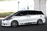 Aero Tech | Avant Body Kit for Toyota Estima Aeras 50 Series Early Model - Front Bumper / Rear Bumper (Fog Lights and Daylights Included) Kit