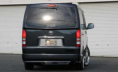 Aero Tech | Body Kit for Toyota HiAce Standard Body (200 Series) - Side Skirts (For Dual Sliding-Door Vehicles) (For Left Sliding-Door Vehicles)