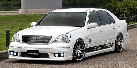 Aero Tech | Avant Body Kit for Toyota Celsior / Lexus LS430 Early Model - Front Bumper (Quad RoundFog LAMP&Mounting Kit Included)