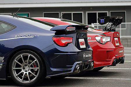 Aero Tech | Body Kit for Toyota GT86 / Subaru BRZ - (4) 3D GT-Wing (1500mm, with end plates, Carbon)