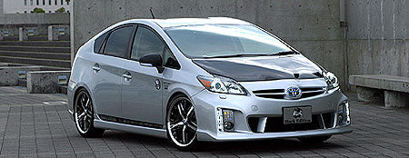 Aero Tech | Rando Black Edition Body Kit for Toyota Prius ZVW30 - Front Bumper (with LED lamp)