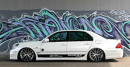 Aero Tech | Avant Body Kit for Toyota Celsior / Lexus LS430 Early Model - Front / Side / Rear 3(Dual RoundFog LAMP&Included)Kit