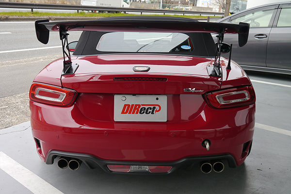 Aero Tech | GT Wing Kit for Abarth 124 Spider - (3)3D GT-Wing(1500mm With End Plates FRP)