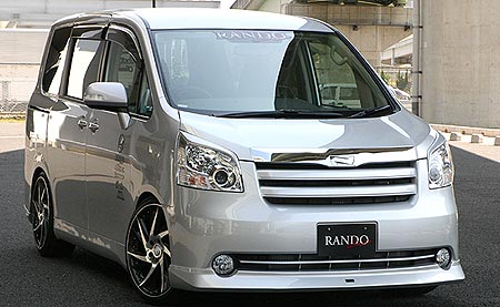 Aero Tech Japan | Rando Style Body Kit for Toyota Noah X / G / YY (ZRR70G/ZRR75G) Early Model - Front Lip
