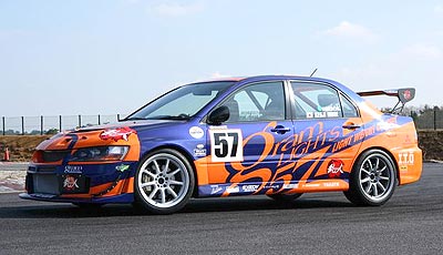 Aero Tech Japan | Rando Sports Body Kit for Mitsubishi Lancer Evolution IX / IX MR (CT9A) - Front Bumper