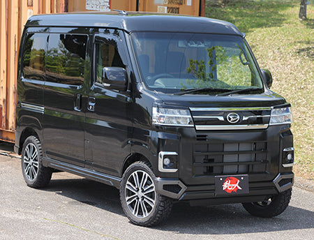Aero Tech | Body Kit for Daihatsu Atrai / Hijet Cargo / Deck Van - Front Side-Duct Covers Note 1 OPTION PIN＆NETIncluded Note 2