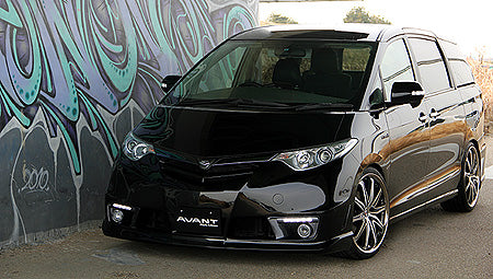 Aero Tech | Avant Body Kit for Toyota Estima Hybrid (AHR20W) Early Model - Front Bumper (Fog&Daylight&Mounting Kit Included)