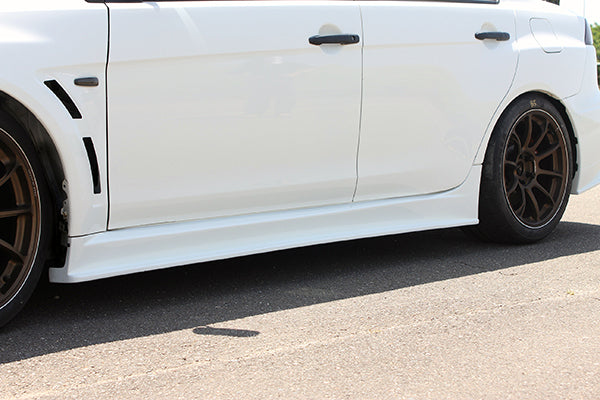 Aero Tech | Body Kit for Mitsubishi Lancer Evolution X - Front Bumper Canard (Carbon)