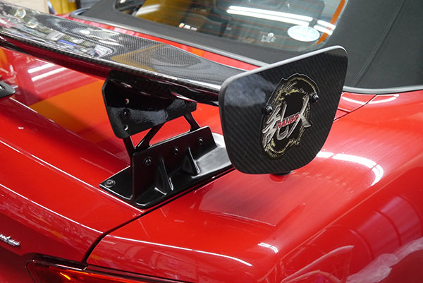 Aero Tech | GT Wing Kit for Abarth 124 Spider - HIMounting Stays (90mmType)