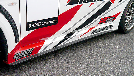 Aero Tech | Direct Body Kit for Mitsubishi Lancer Evolution X (CZ4A) - Front Bumper Canards (FRP)