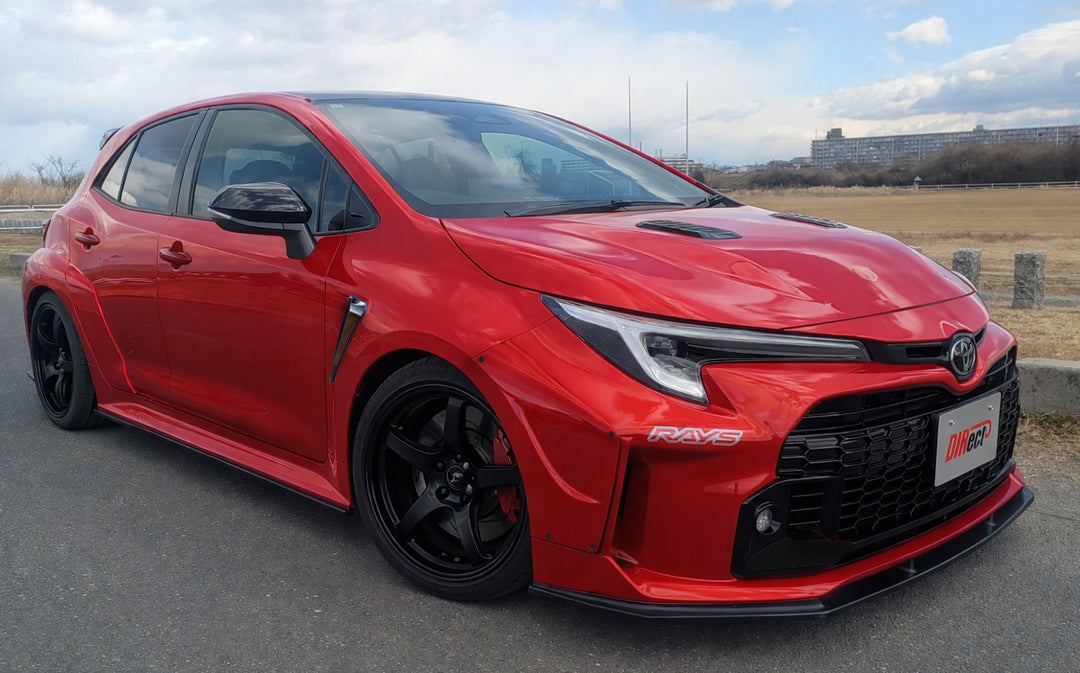 Aero Tech | Body Kit for Toyota GR Corolla - Front Lip Note For Series 1 (Carbon)