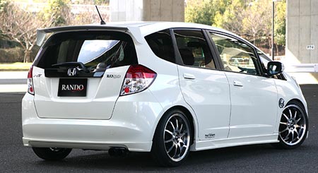 Aero Tech | Body Kit for Honda Fit (GE6/GE7) - Front Under Spoiler / Side Skirts / Rear Half Spoiler 3-Piece Kit
