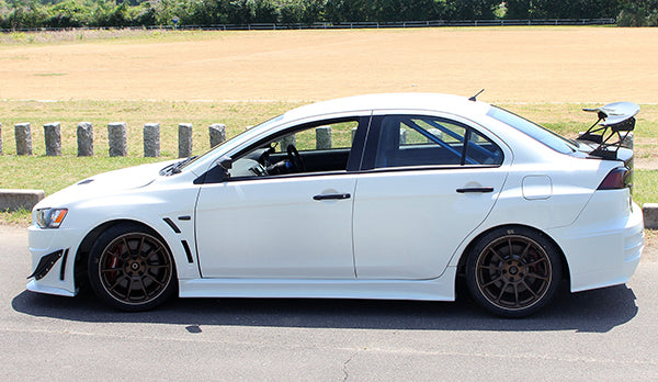 Aero Tech | Body Kit for Mitsubishi Lancer Evolution X - Front Bumper Canard (FRP)