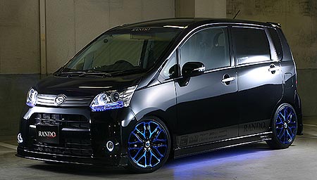Aero Tech Japan | Rando Style Body Kit for Daihatsu Move Custom (LA100S/LA110S) - Front Lip
