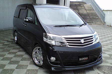 Aero Tech Japan | Rando Style Body Kit for Toyota Alphard MS / AS (10 Series) Late Model - Front Lip