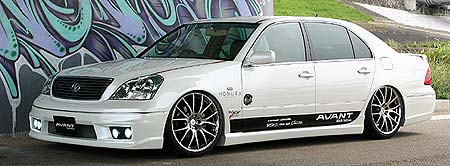 Aero Tech | Avant Body Kit for Toyota Celsior / Lexus LS430 Early Model - Front Bumper (Dual RoundFog LAMP&Mounting Kit Included)
