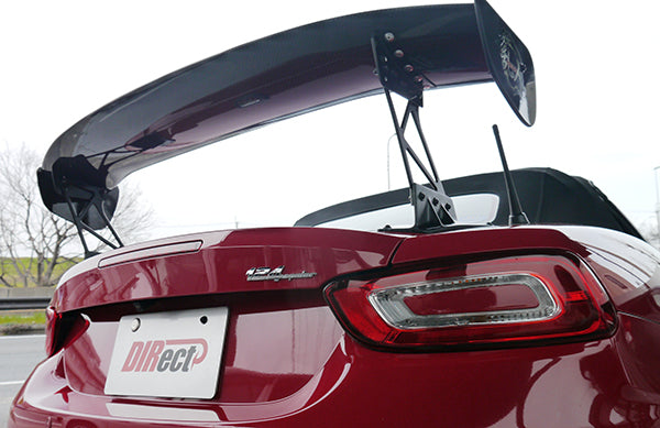 Aero Tech | GT Wing Kit for Abarth 124 Spider - (Y) Note Drilling Required (Carbon)