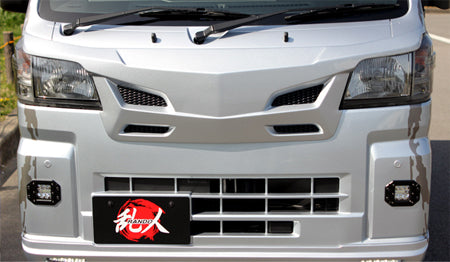 Aero Tech | Body Kit for Daihatsu Hijet Truck (S500P/S510P) 2021 Model - Headlight Lens Covers For LED HEAD LIGHT/HALOGEN Smoke Cover Light Smoke