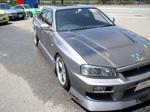 URAS | D1 SPEC2 Fender Set for Nissan R34 Skyline 4 Door – Parts