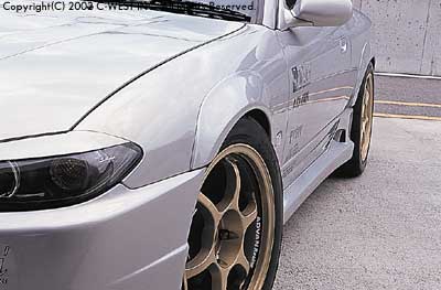 C-West | Over Fenders (Set of 4) for Nissan Silvia (S15) - photo 1