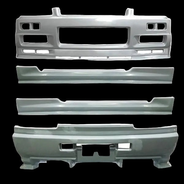 Hot Parts | Street Style V2 Kit for Nissan Skyline R34 (2 Door)