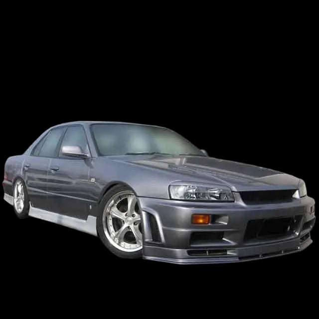 Hot Parts | Racing Style Side Skirts for Nissan Skyline R34 (4 Door)