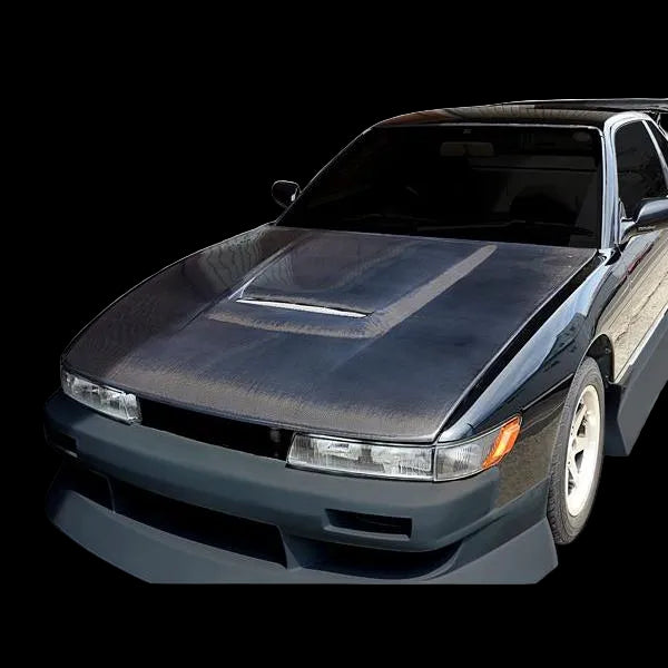 Hot Parts | Carbon Hood For Nissan S13 Silvia
