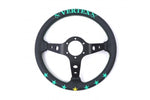 Vertex 7 Star Steering Wheel (Blue/Mint) 330mm