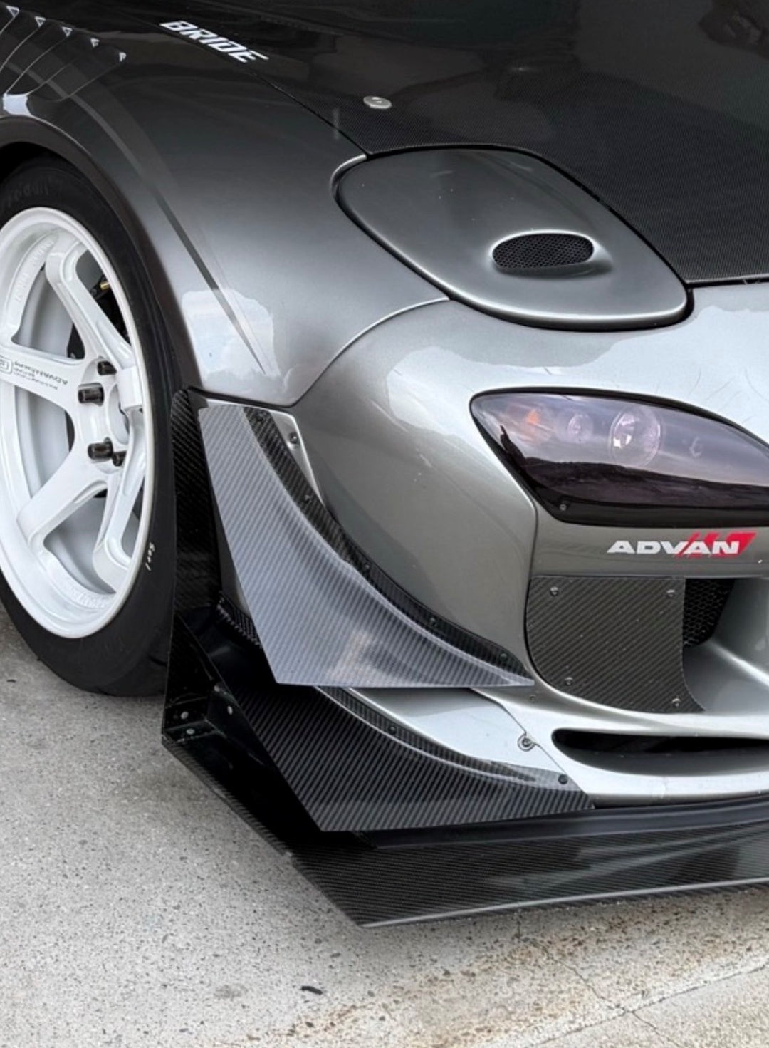 FEED (Fujita Engineering) | GT3-Exclusive EVO Canards for Mazda RX-7 (FD3S)
