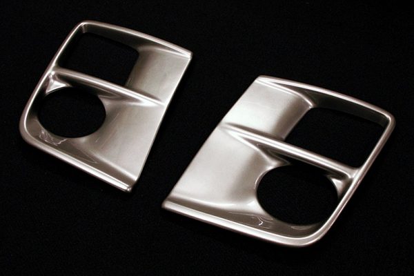 TOP SECRET Titanium Colored Fog Lamp Cover for Toyota Prius 30