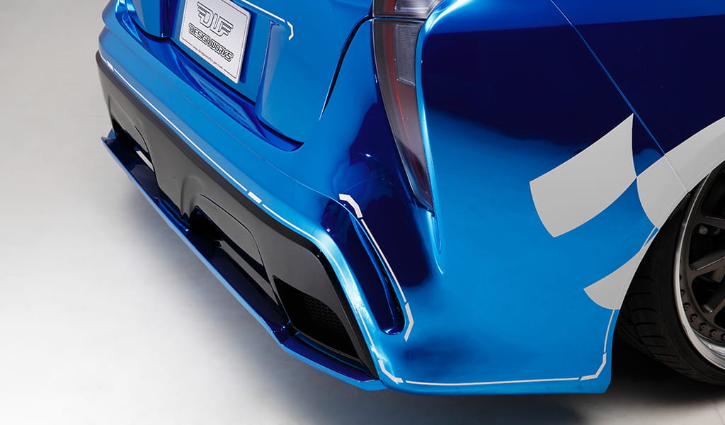 Design Works | Rear Bumper for Toyota Prius (ZVW50)
